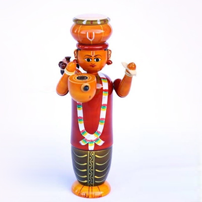 "Etikoppaka Wooden Haridasu -B-13 - Click here to View more details about this Product